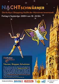 M&uuml;nchen Gesch&auml;fte: 3. Nacht Shopping mit Musik und Kultur bis Mitternacht Foto: Citypartner M&uuml;nche e.V.