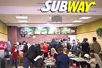 Riem Arcaden: Subway Sandwiches und Salate (Foto: Martin Schmitz)