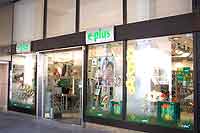 Karlsplatz-Stachus 10 - eplus Shop (Foto: Marikka-Laila Maisel)