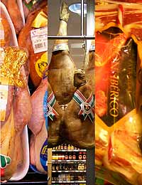 Kaufinger Stra&szlig;e 01-05: Galeria Kaufhof am Marienplatz Ausgesuchte Fleisch-Spezialit&auml;ten, Fleisch, Wurst, Gefl&uuml;gel-Produkte Foto: Marikka-Laila Maisel