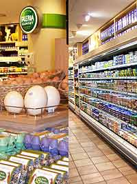 Kaufinger Stra&szlig;e 01-05: Galeria Kaufhof am Marienplatz K&auml;se-Spezialit&auml;ten, Eier, Milch-/Soja-Produkte Foto: Marikka-Laila Maisel