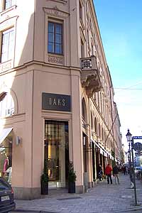 Maximilian Straße 16 - Daks Britische Mode (Foto: Marikka-Laila Maisel)