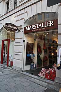  Sendlinger Str.43 Marstaller Lederwaren handgefertigte Taschen, Geldbeutel, Accessoires (Foto: Marikka-Laila Maisel)