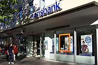 Einkaufsstra&szlig;en in M&uuml;nchen: Sonnenstra&szlig;e 11-  Norisbank Konto, Kredite, Fonds Foto: Martin Schmitz