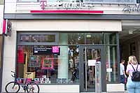 Einkaufsstraßen in München: Sonnenstraße 14- Telekom Business Shop Foto: Marikka-Laila Maisel