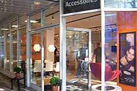 Einkaufsstraßen in München: Sonnenstraße 23 - BoConcept Store für Design-Möbel, Wohn-Accessoires, Heimbüro-Ausstattung Foto: Martin Schmitz