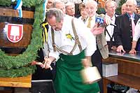  Theresienh&ouml;he - Haus f&uuml;r Haus Anstich von OB Ude beim Oktoberfest 2008 Foto: Martin Schmitz