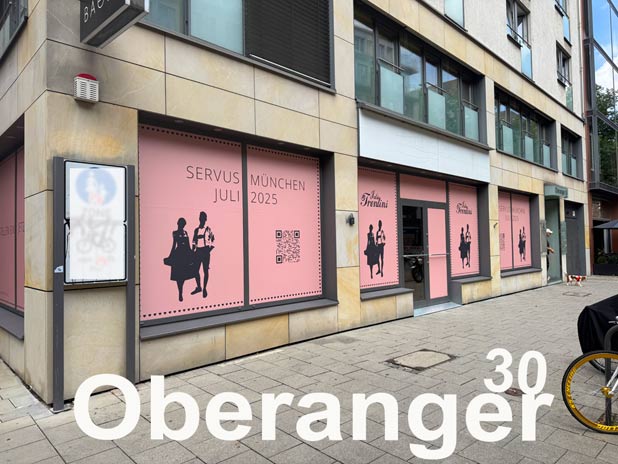 Ein "Julia Trentini Store" eröffnet in München am Oberanger, Juil 2025 Foto: Martin Schmitz
