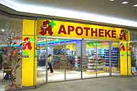 Riem Arcaden: Saniplus Apotheke (Foto: Martin Schmitz)