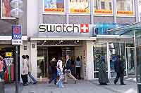 Neuhauser Str. 45 - Swatch Shop (Foto: Marikka-Laila Maisel)