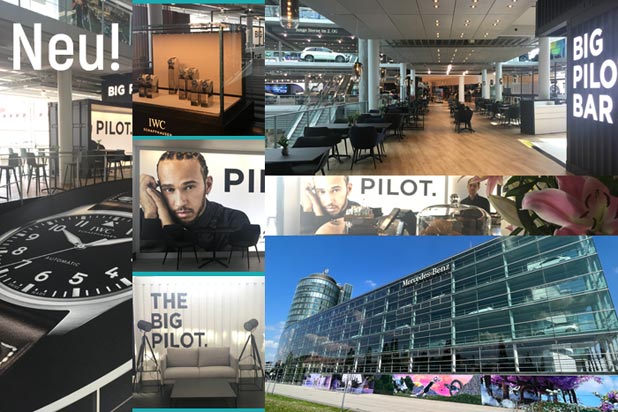 Die neue "The Big Pilot Bar" in der Mercedes Benz Niederlassung München eröffnete am 06.05.2022 Foto: Marikka-Laila Maisel