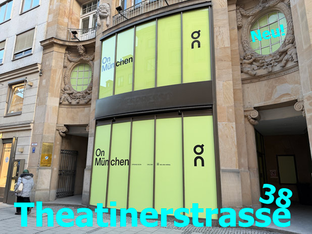 "On"! Das Schweizer Sneakerlabel eröffnet eigenen Store in München - Theatinerstrasse Foto: Martin Schmitz